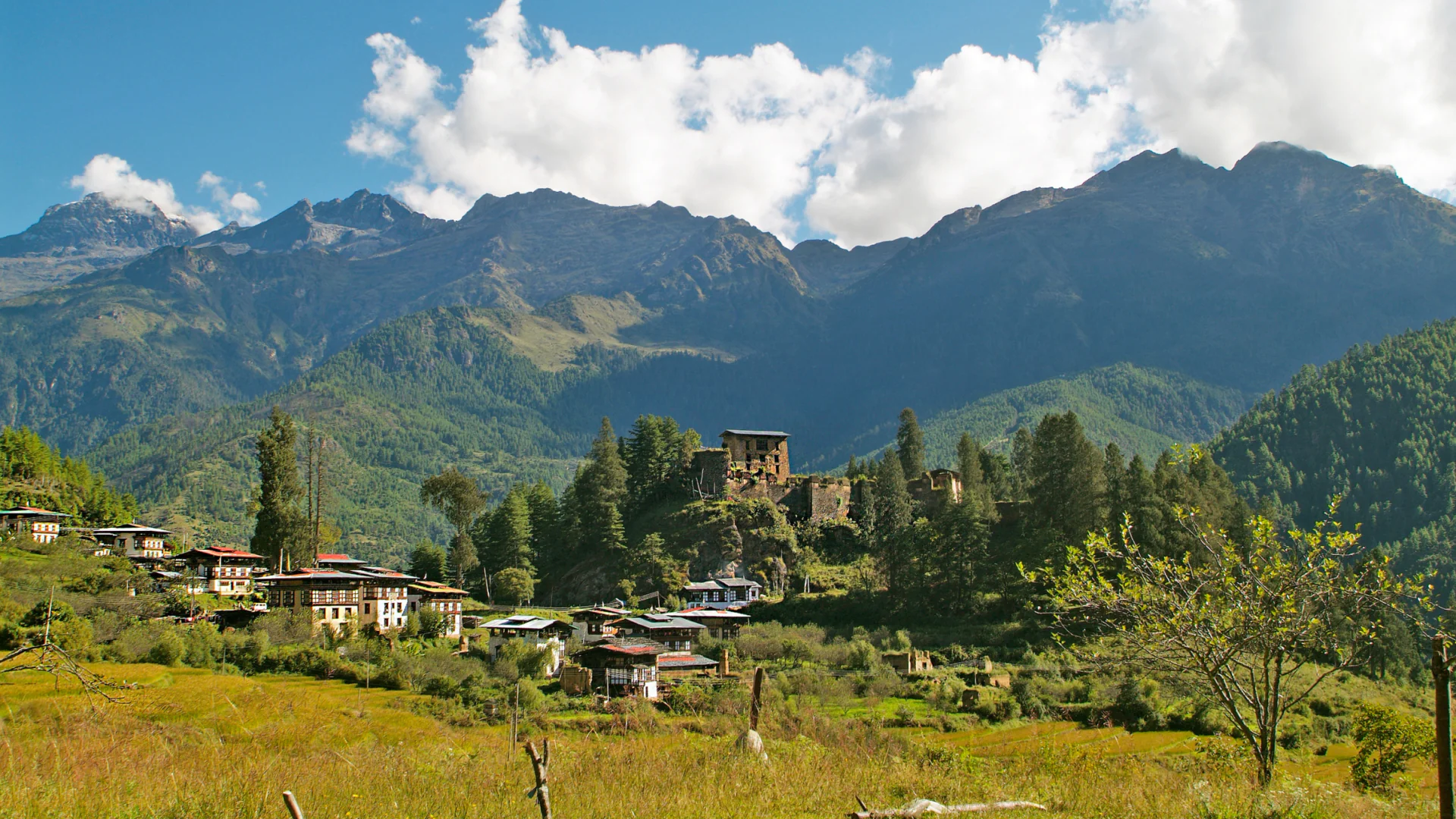 Bhoutan à pied : des vallées aux hauts cols de l’Himalaya